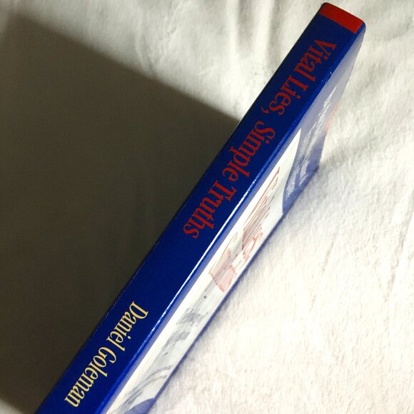 'Vital Lies, Simple Truths' Psychology Softcover By Daniel Goleman - Picture 3 of 6